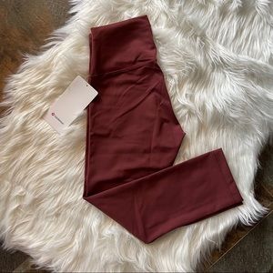 NWT Lululemon Wunder Train Crop Leggings